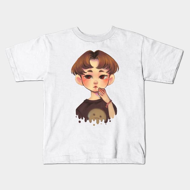 face Kids T-Shirt by Mucchii